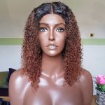 Ombre curly wig 