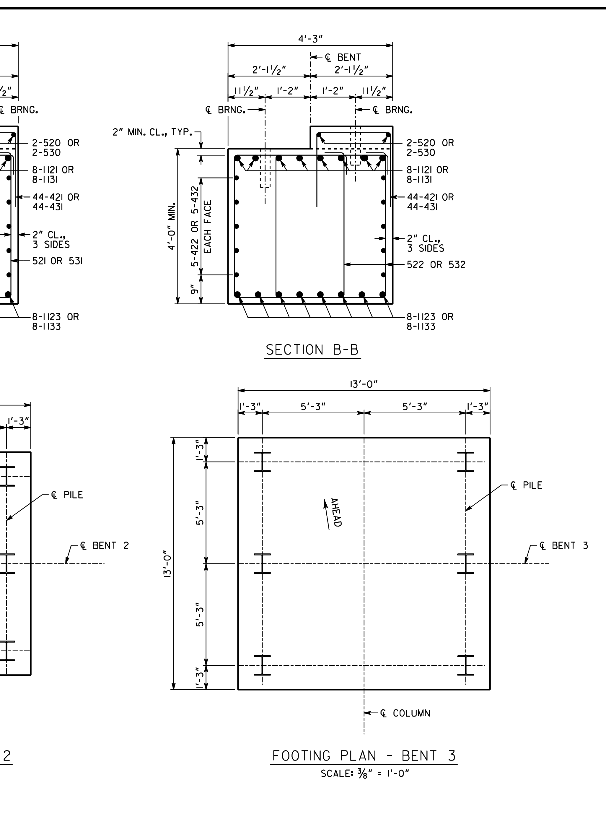 p16_r02 footing plan bent 3