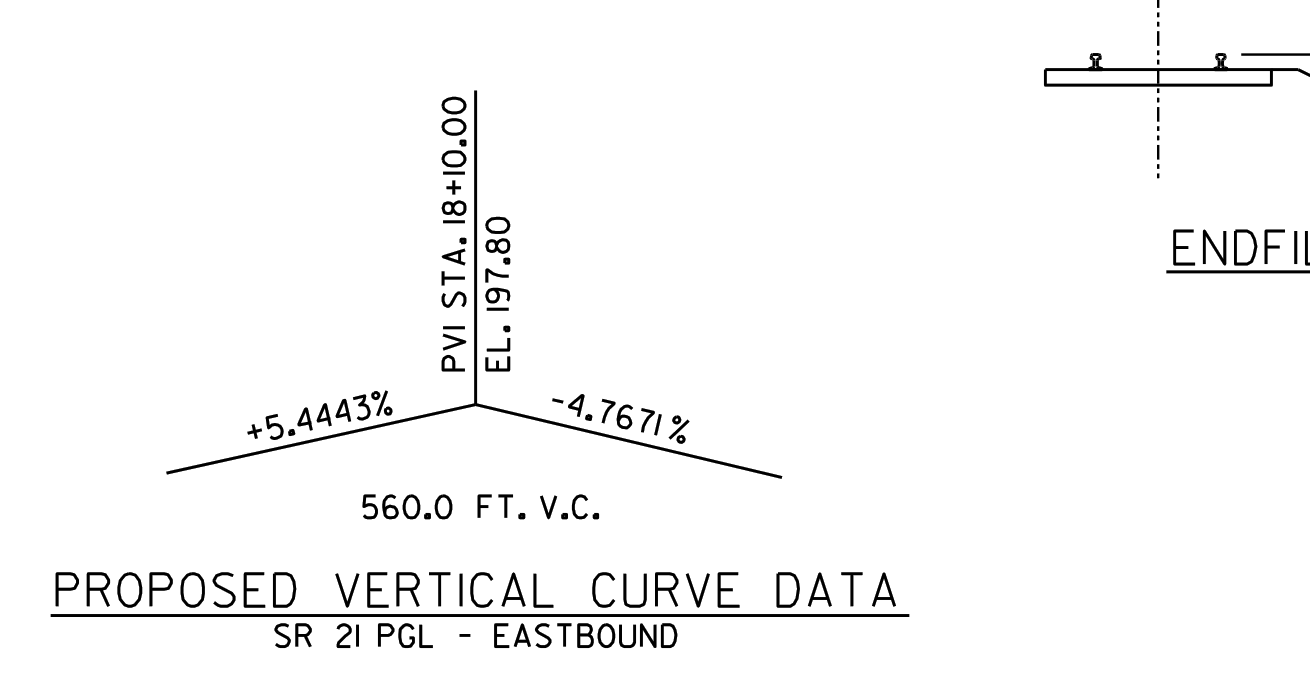 p01_r05 proposed vertical curve data sr 21 pgl eastbound