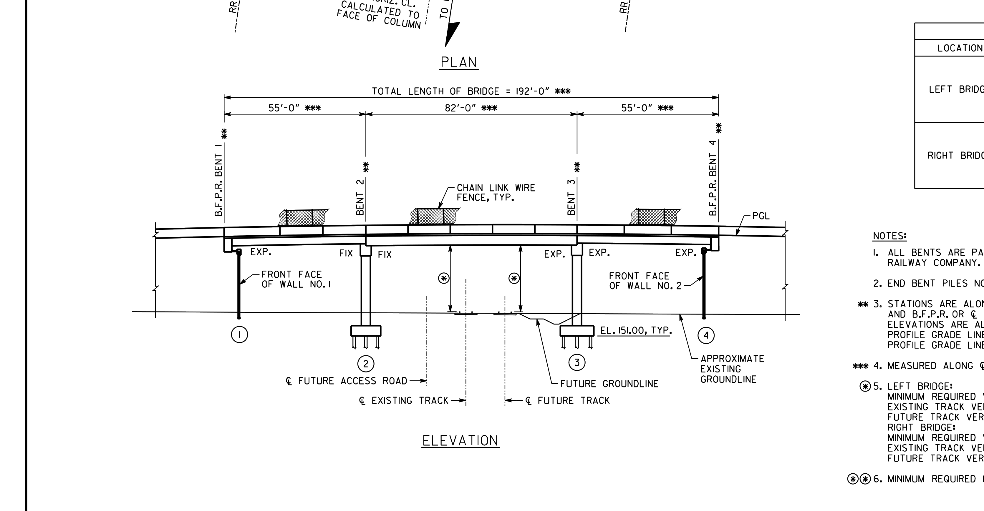 p01_r08 elevation of bridge elevation bridge no 1 lt and rt