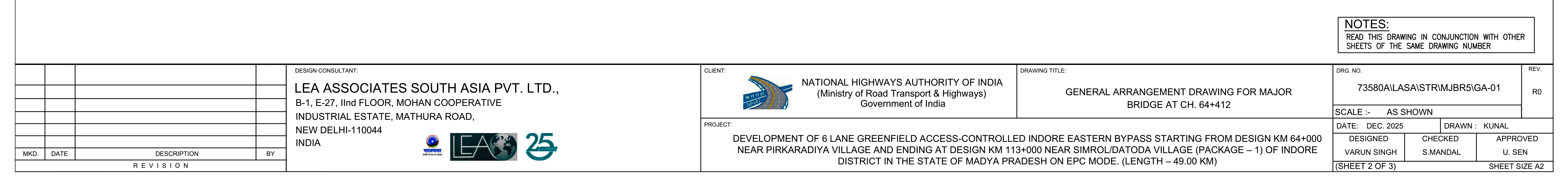 p02_r08 general arrangement drawing for major bridge at ch 64 412