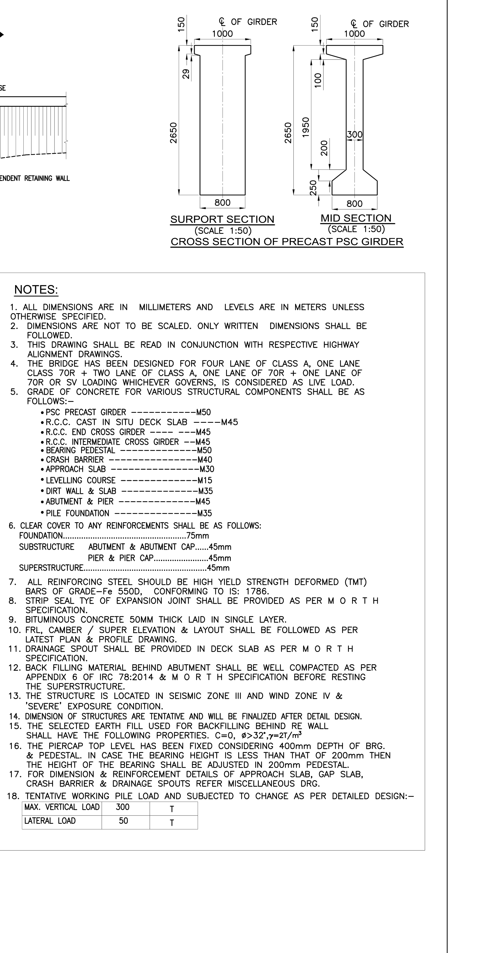 p02_r03 notes of general design and construction notes for the bridge including materials grades 0fec3ee4d2
