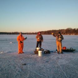 Caught by Bruce,Dan,And Steve Thinking About Catching Fish