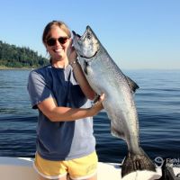 Business Card: A Spot Tail Salmon Guide