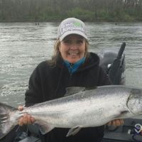 Business Card: RiverTrek NW  -  King Salmon