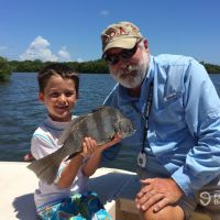 Business Card: Capt. Charlie's Fish Tales Charters