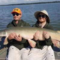 Business Card: Kirklands Alligator Gar Fishing