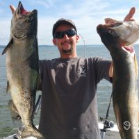 Business Card: Lake Superior Hatteras Fishing