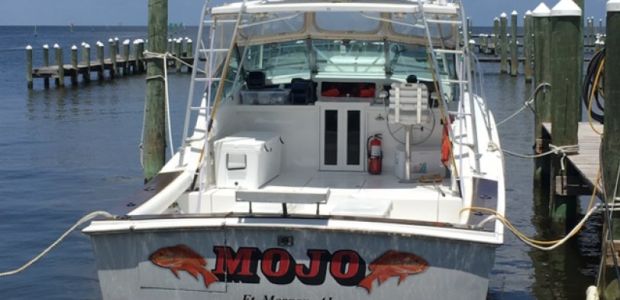 Business Card: Mojo Fishing Charters  -  MOJO