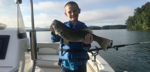 Business Card: Fish Slayer Fishing  -  Lake Blue Ridge