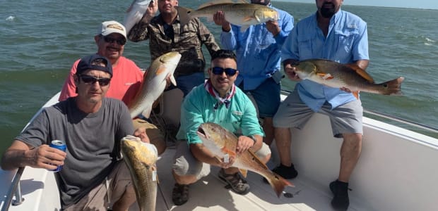 Business Card: Get Hooked Charters Galveston  -  25'