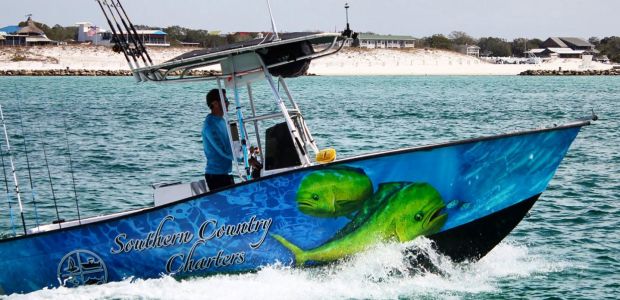 Business Card: Southern Country Charters