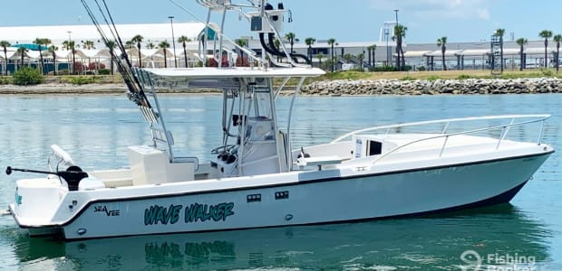 Business Card: Fin & Fly Charters  -  30' SeaVee