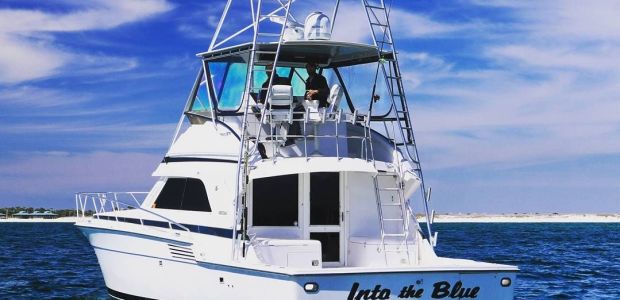 Business Card: Charter Boat Into the Blue