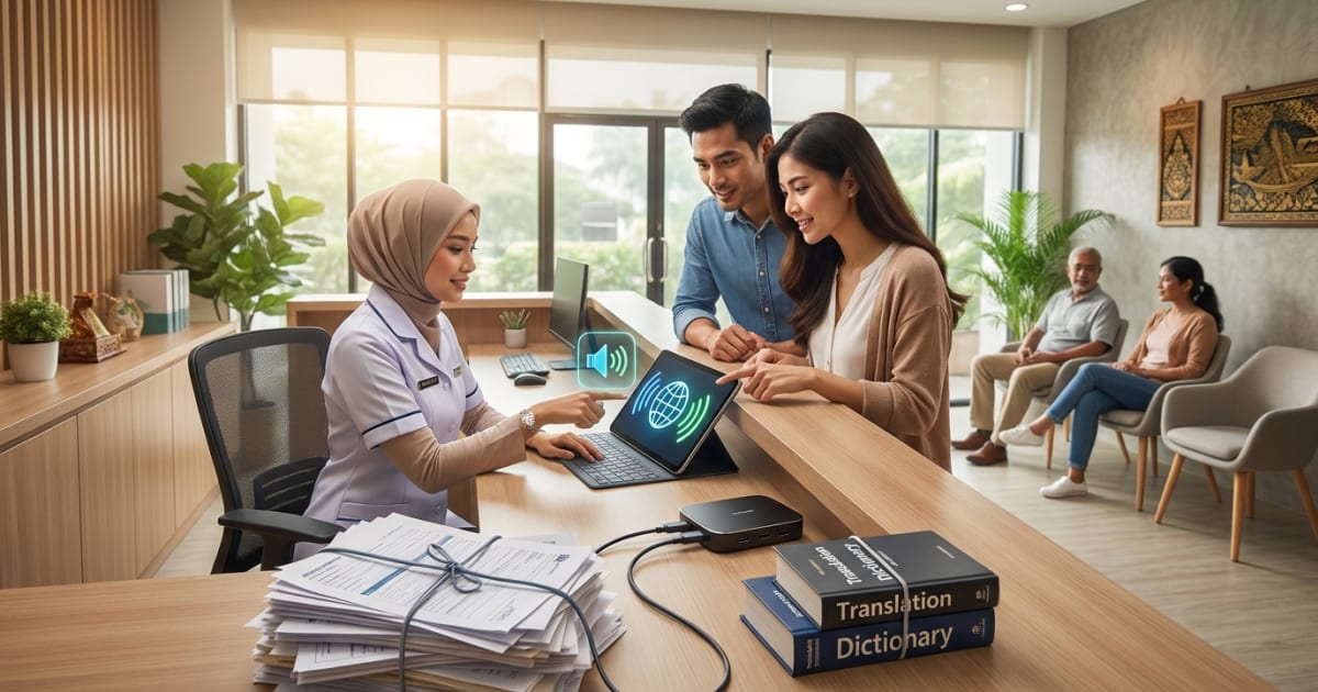 Multilingual AI Receptionist for Malaysian Clinics: Handling Manglish, BM & English