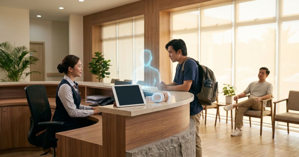 AI receptionist handling WhatsApp booking for a Malaysian clinic with live 2026 operational metrics