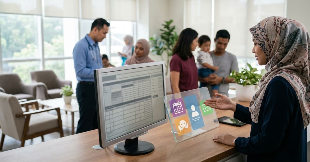 The Clinic Front-Desk Layer vs EMR Software: Why You Don't Need to Switch Systems