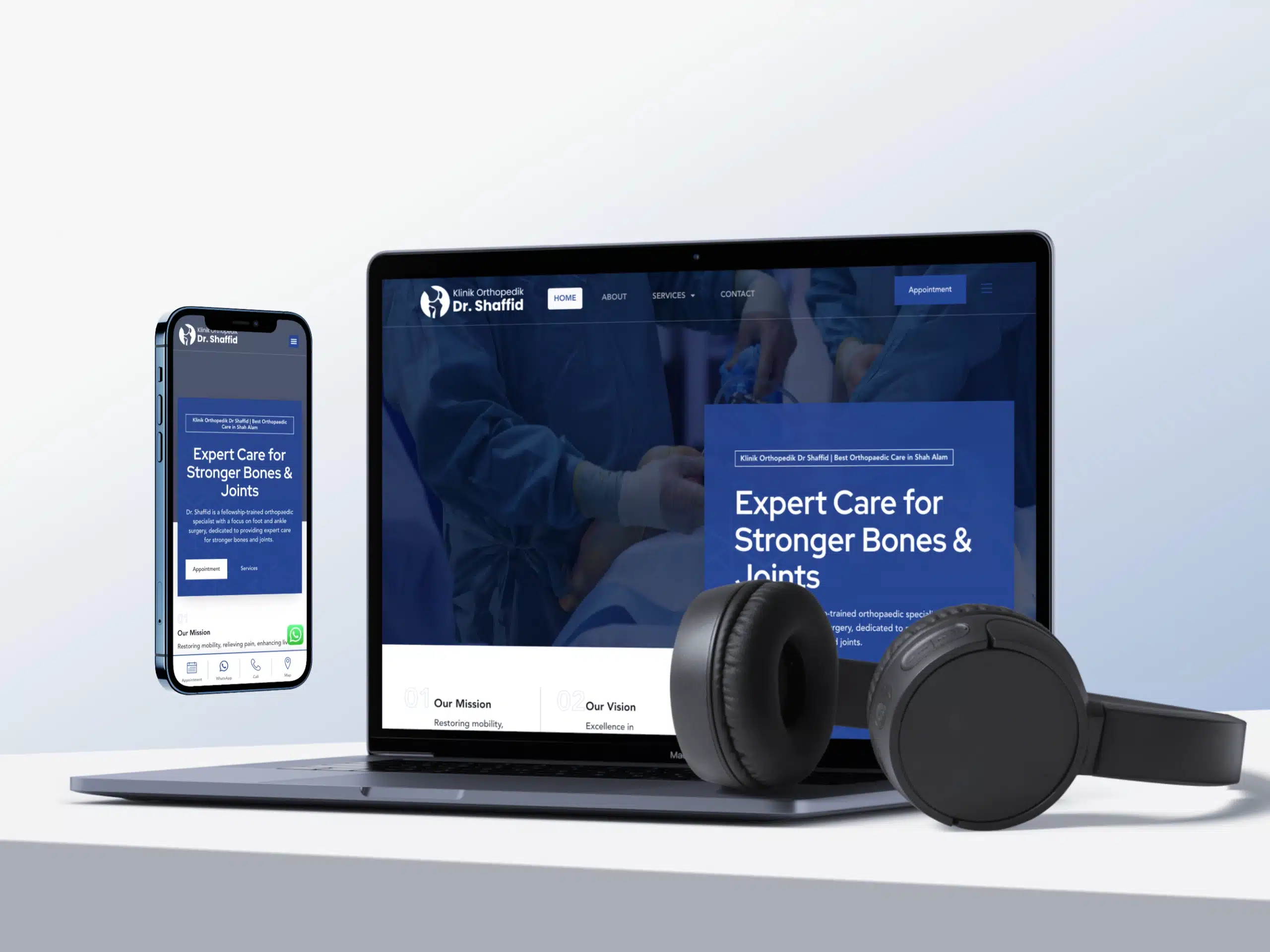 Dr. Shaffid — Website Design Case Study