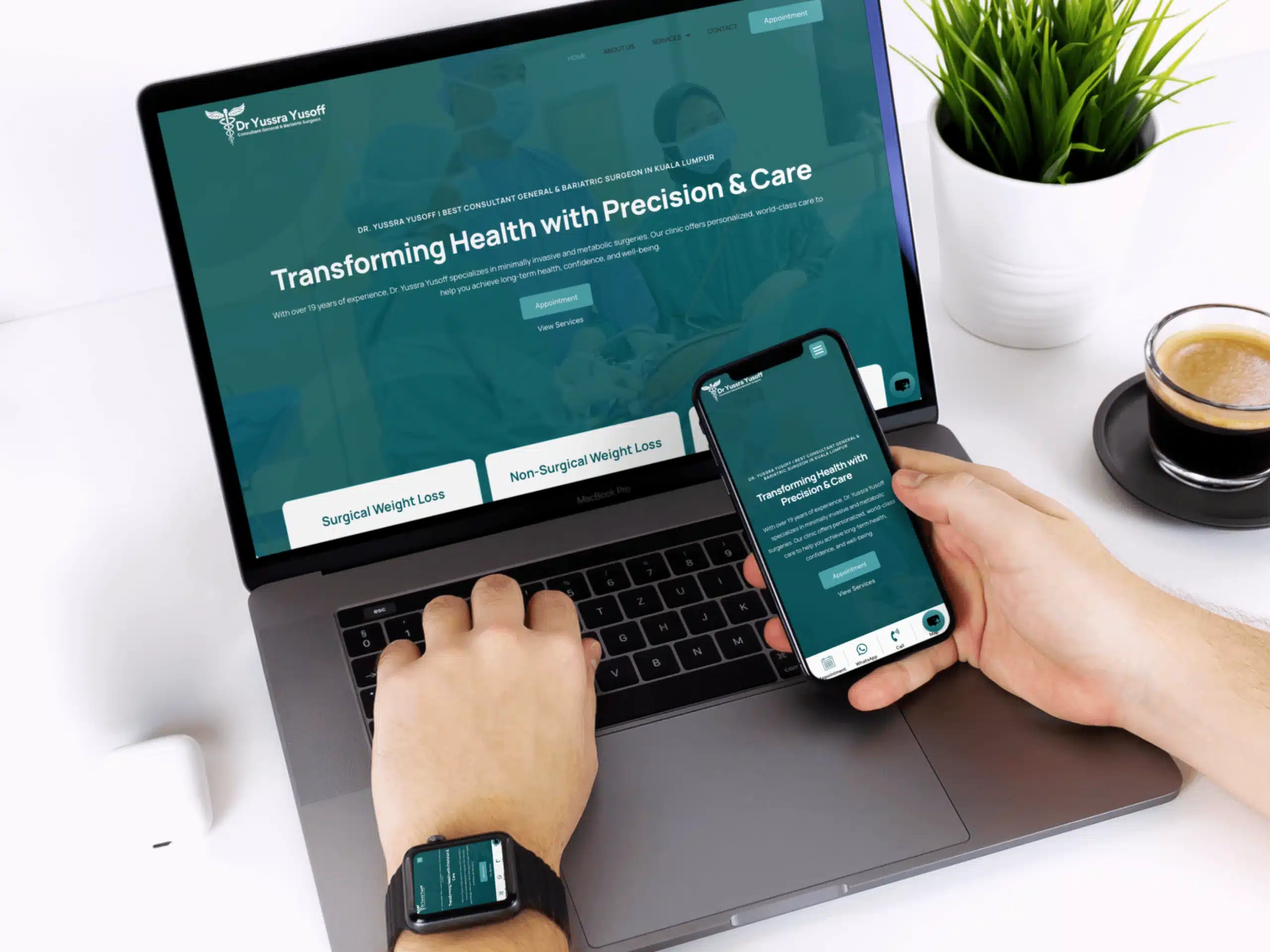 Dr. Yussra Yusoff — Website Design Case Study