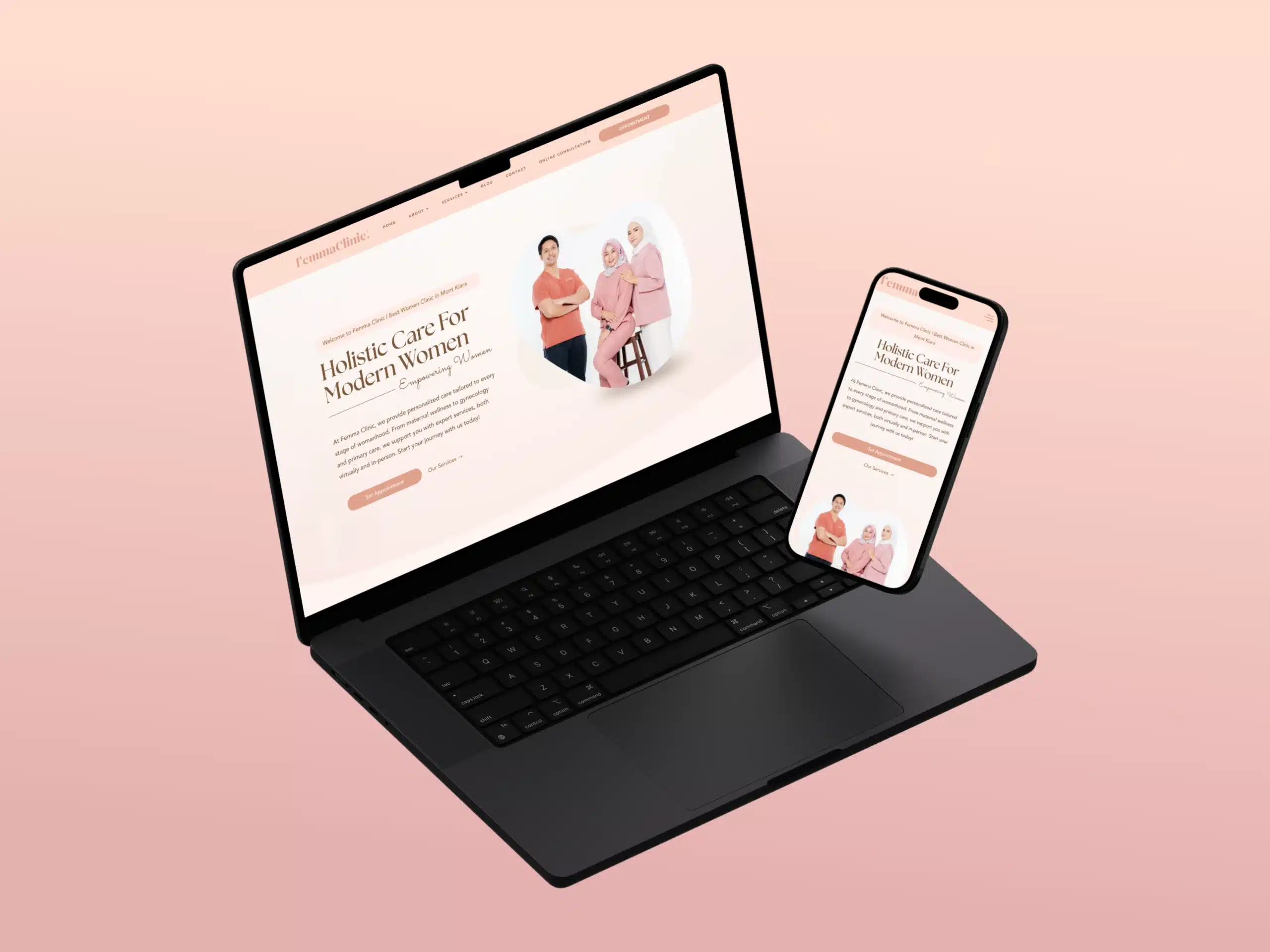 Femma Clinic — Website Design Case Study