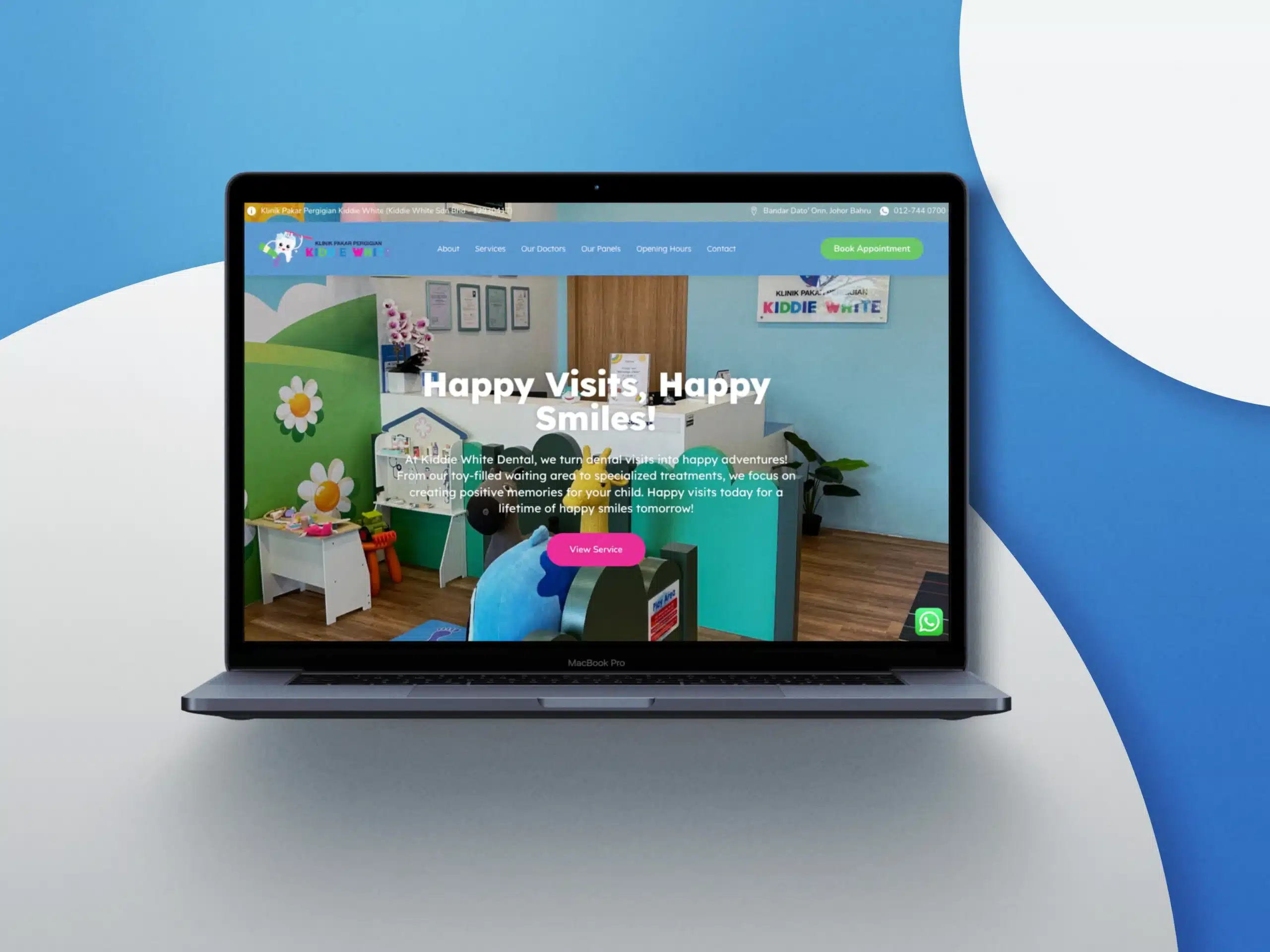 Kiddie White — Website Design Case Study