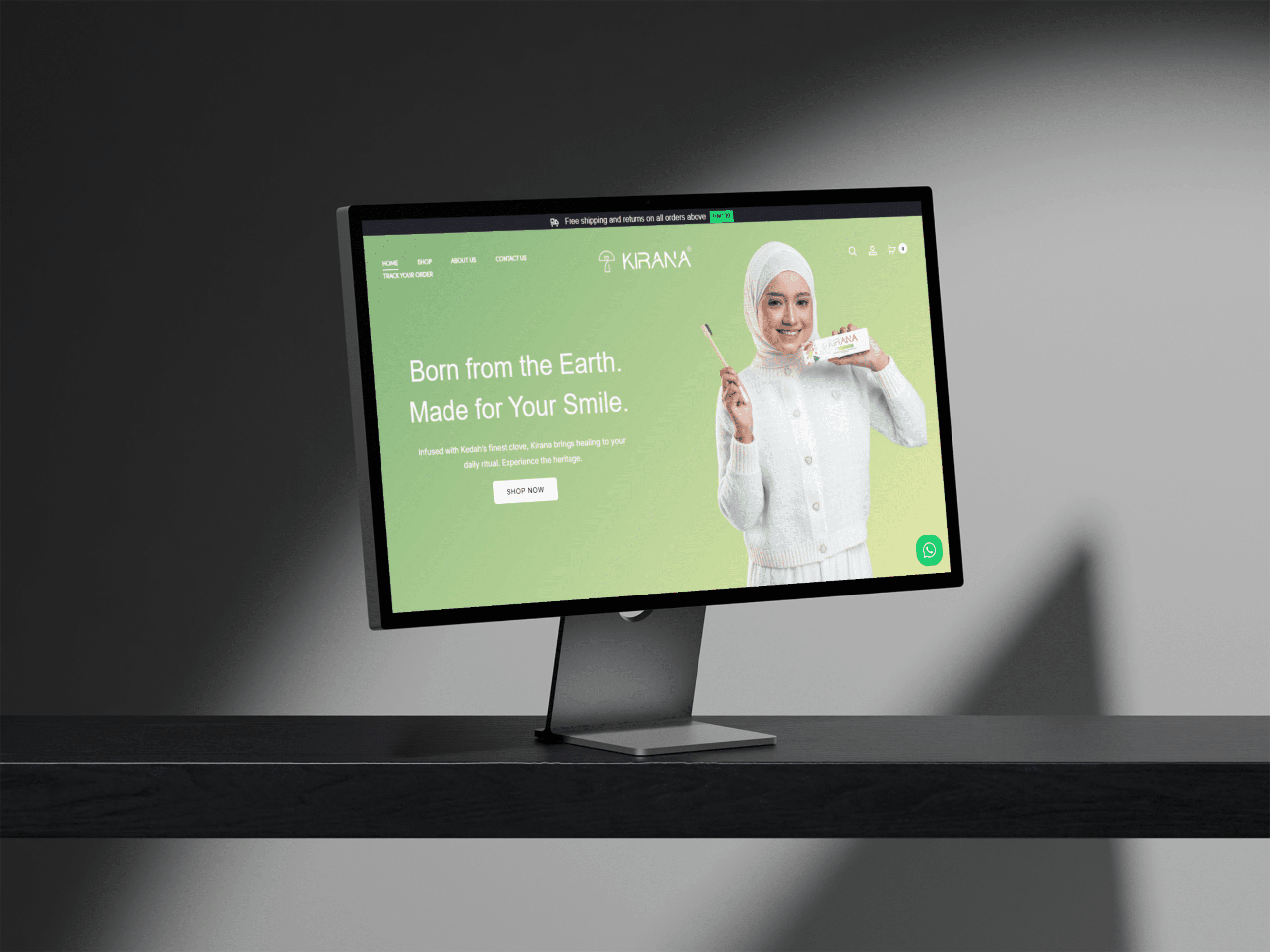 Kirana Oral Care — Website Design Case Study