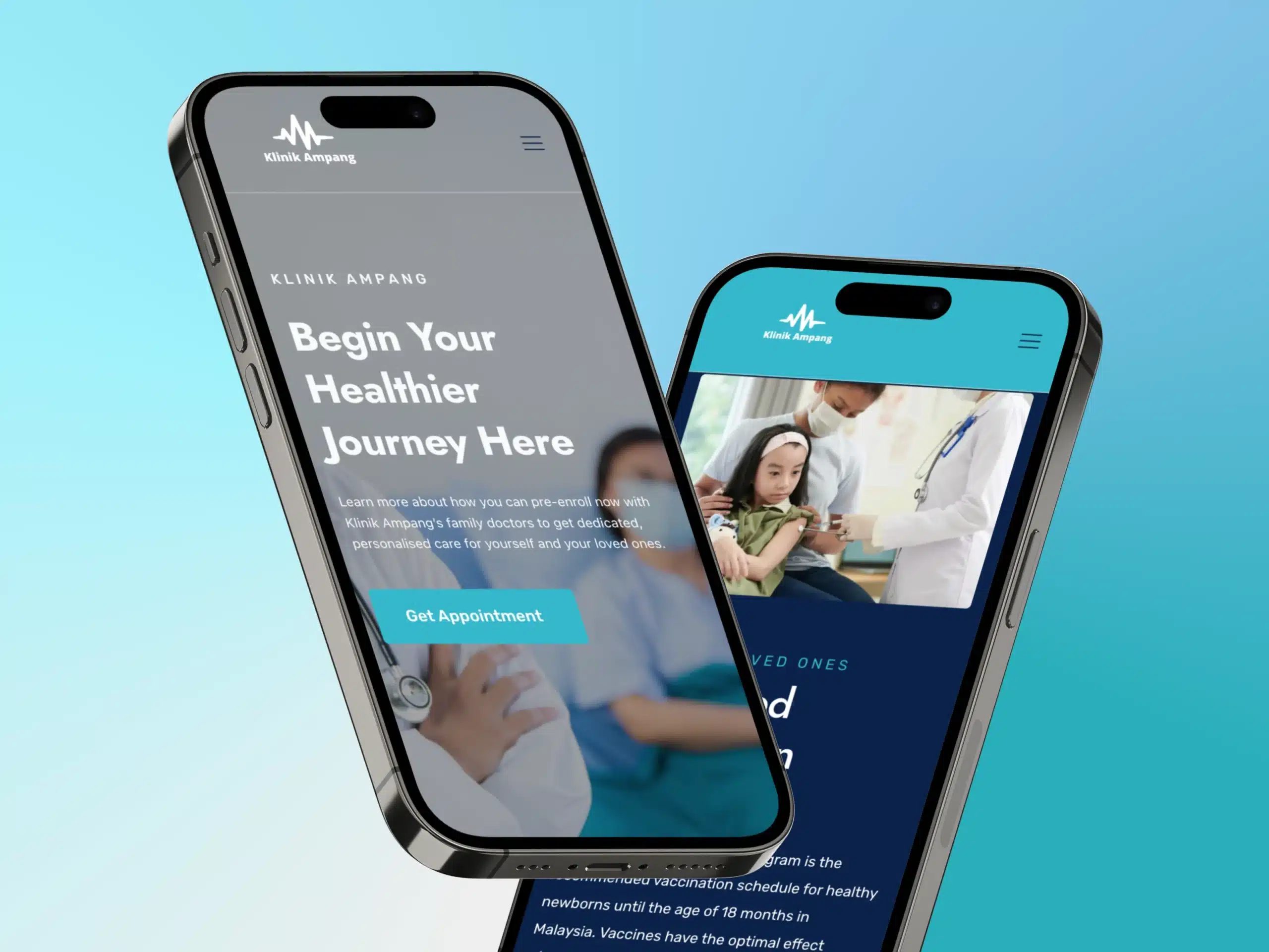 Klinik Ampang — Website Design Case Study