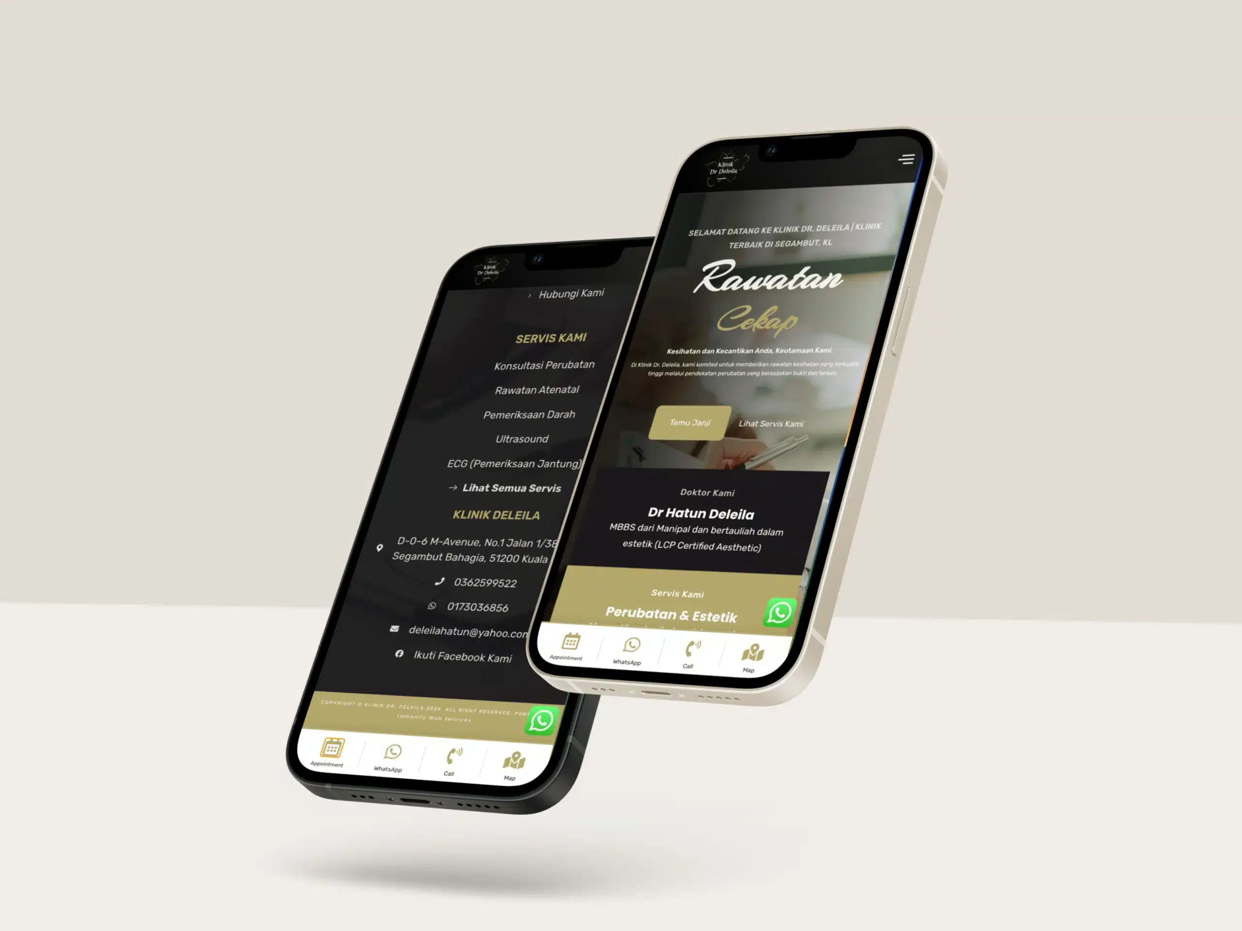 Klinik Deleila — Website Design Case Study