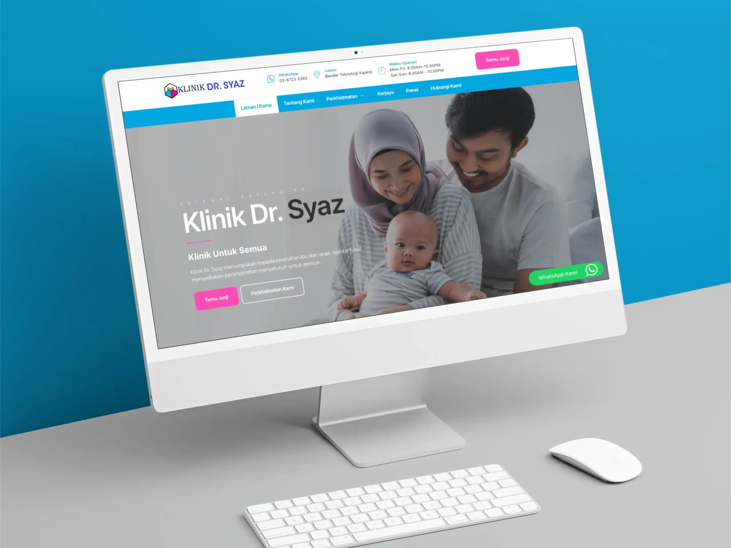 Klinik Dr. Syaz — Website Design Case Study