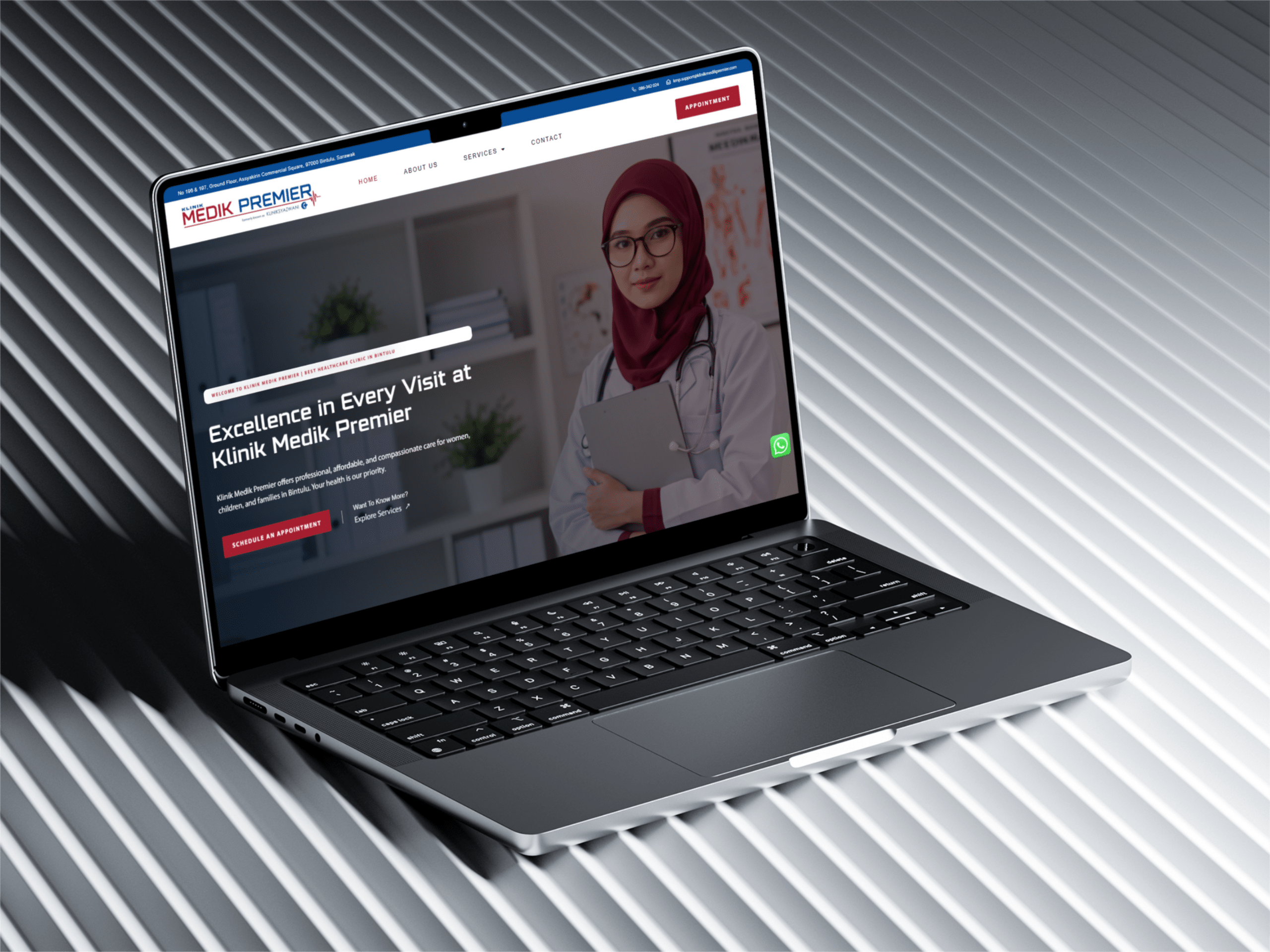 Klinik Medik Premier — Website Design Case Study