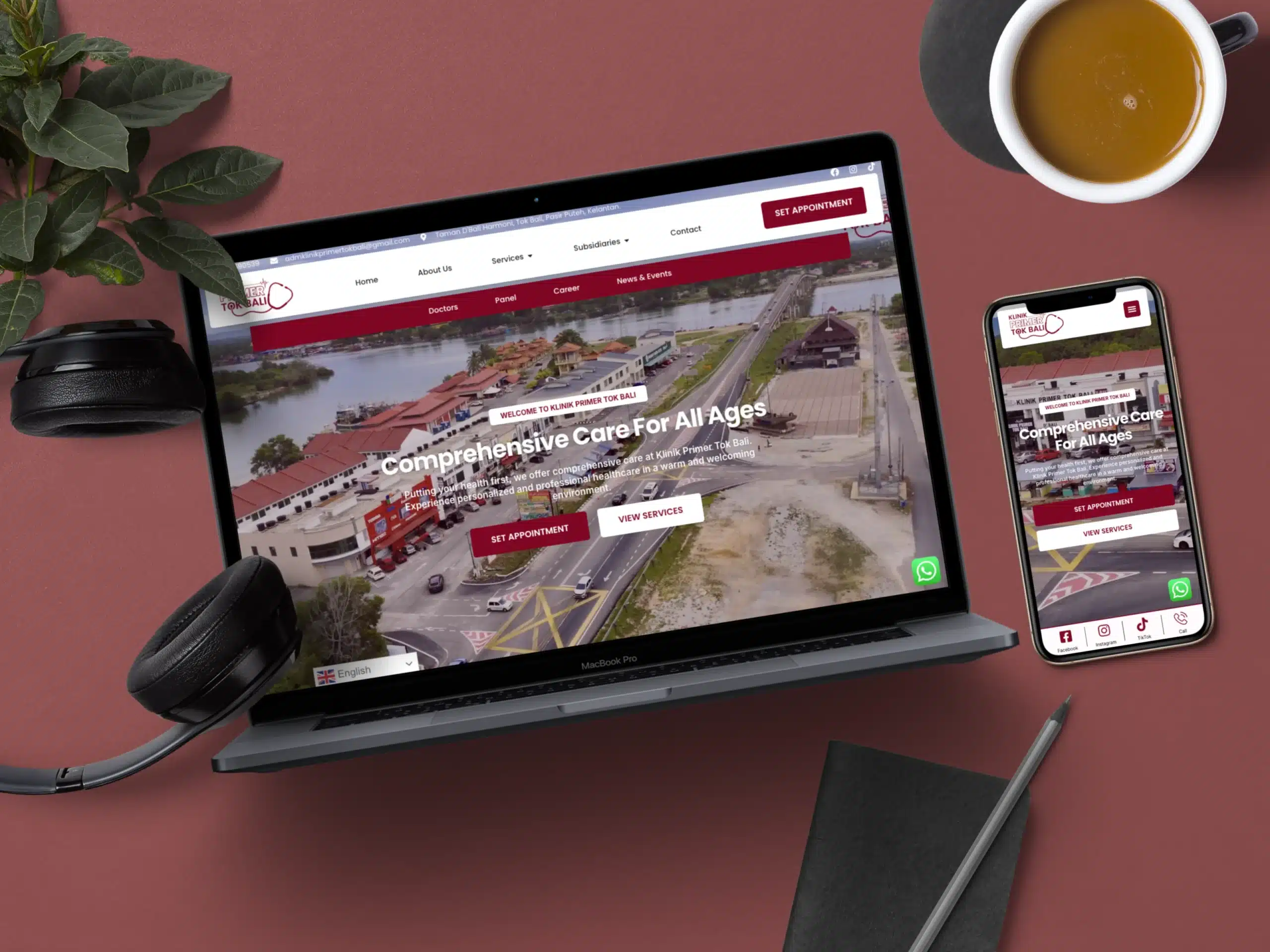 Klinik Primer Tok Bali — Website Design Case Study