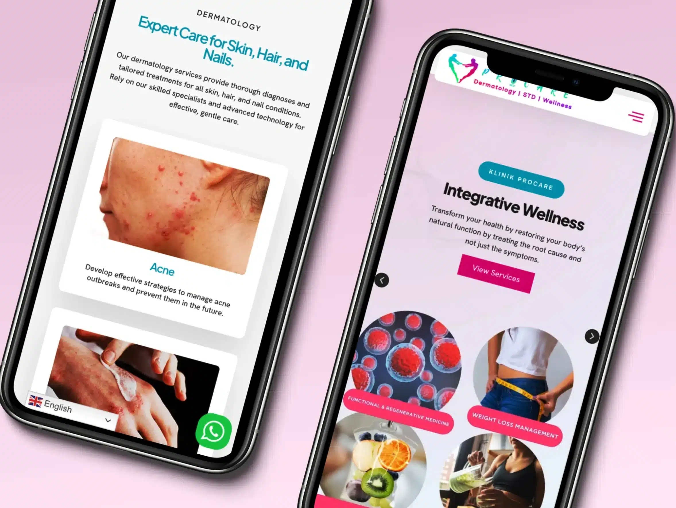 Klinik Procare — Website Design Case Study