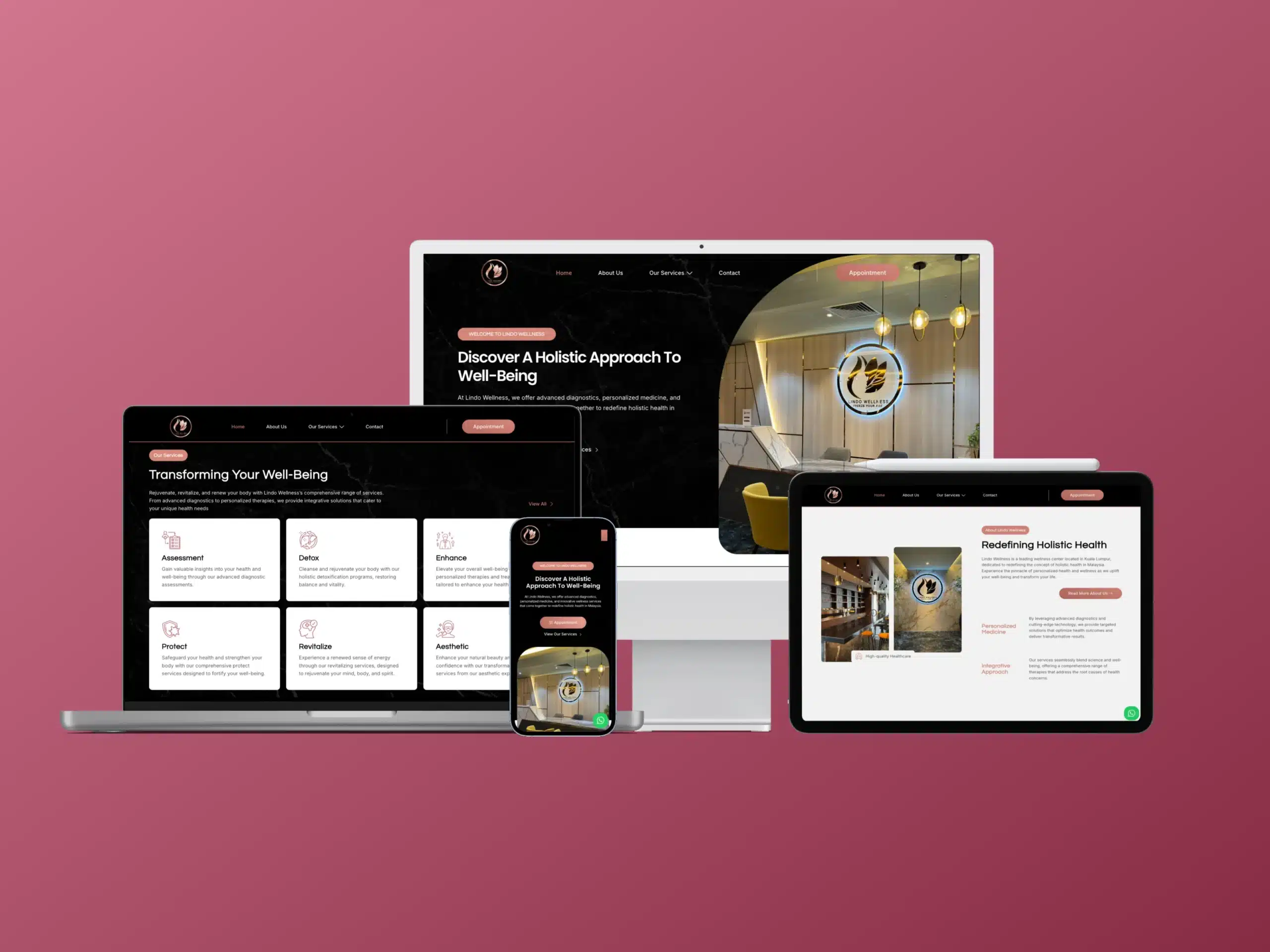 Lindo Wellness — Website Design Case Study
