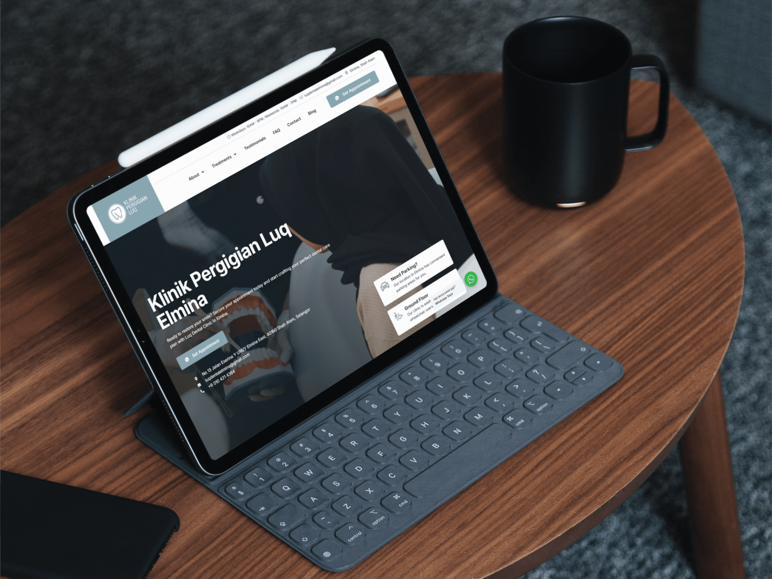 Luq Dental Clinic — Website Design Case Study