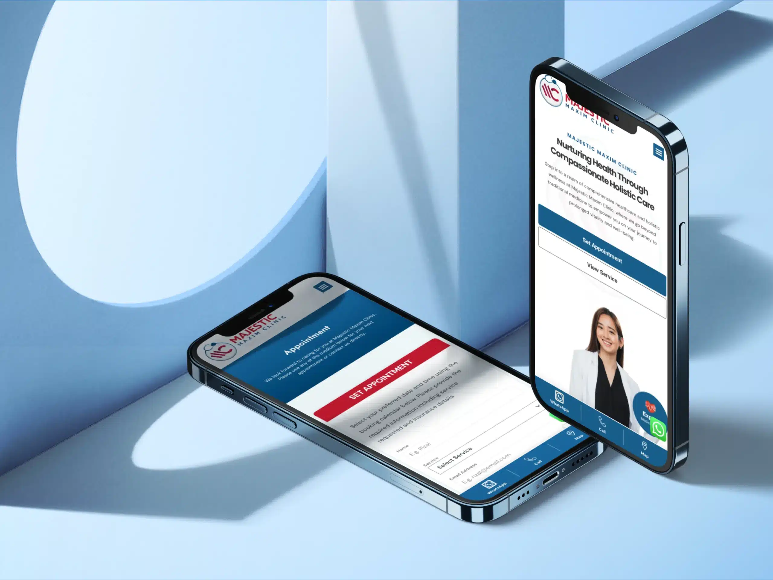 Majestic Maxim Clinic — Website Design Case Study