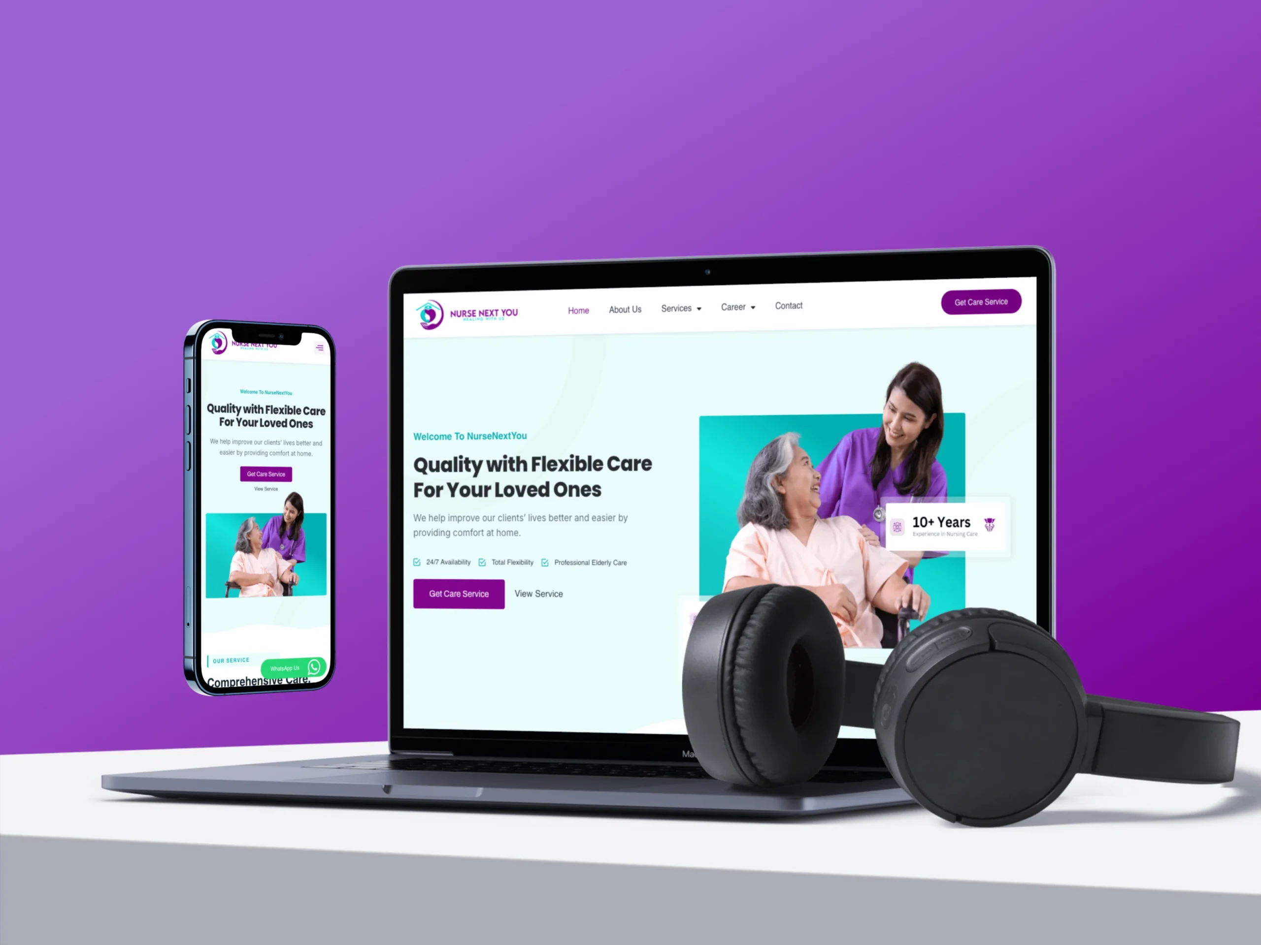 Nurse Next You — Website Design Case Study