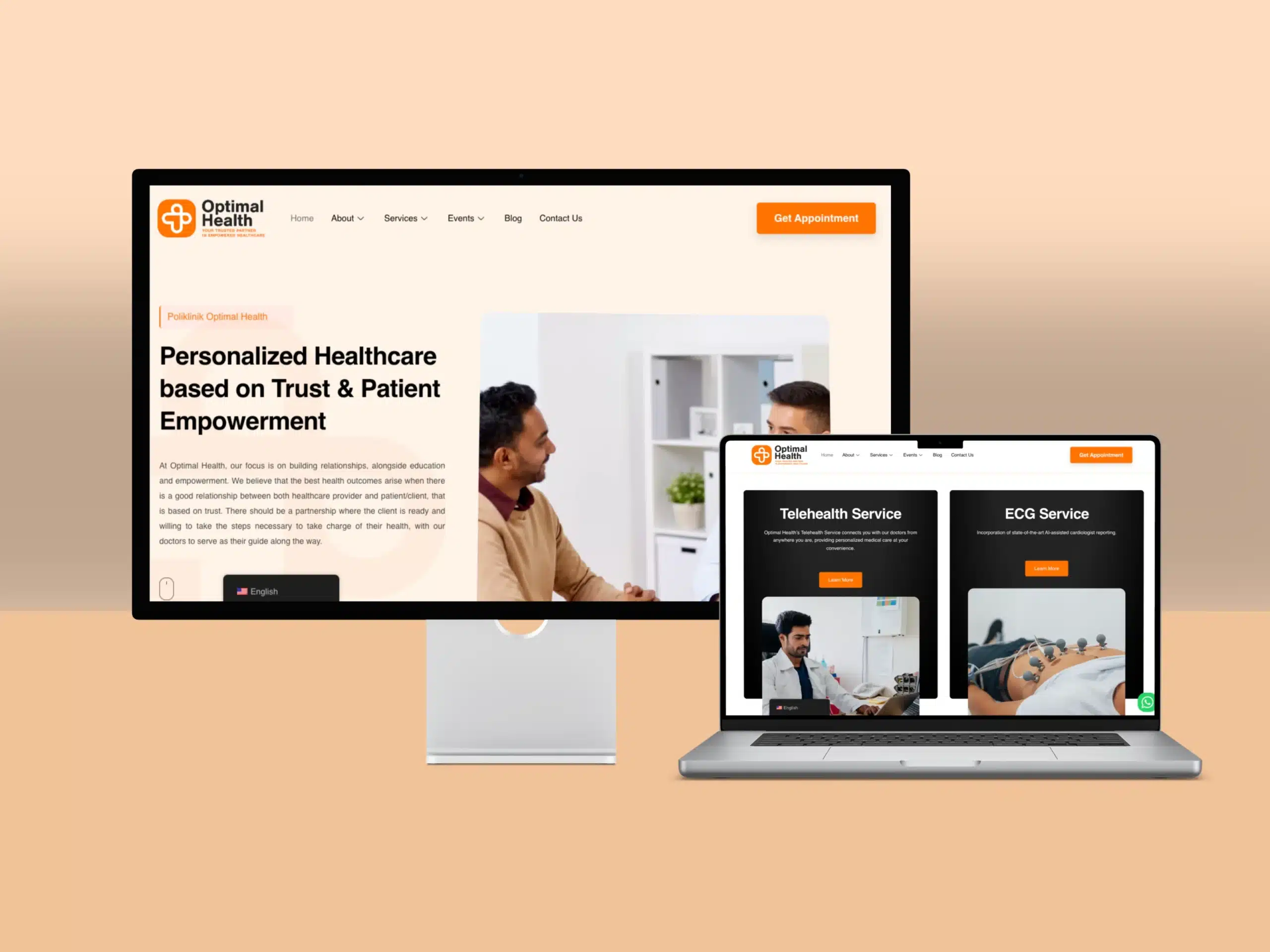 Optimal Health — Website Design Case Study