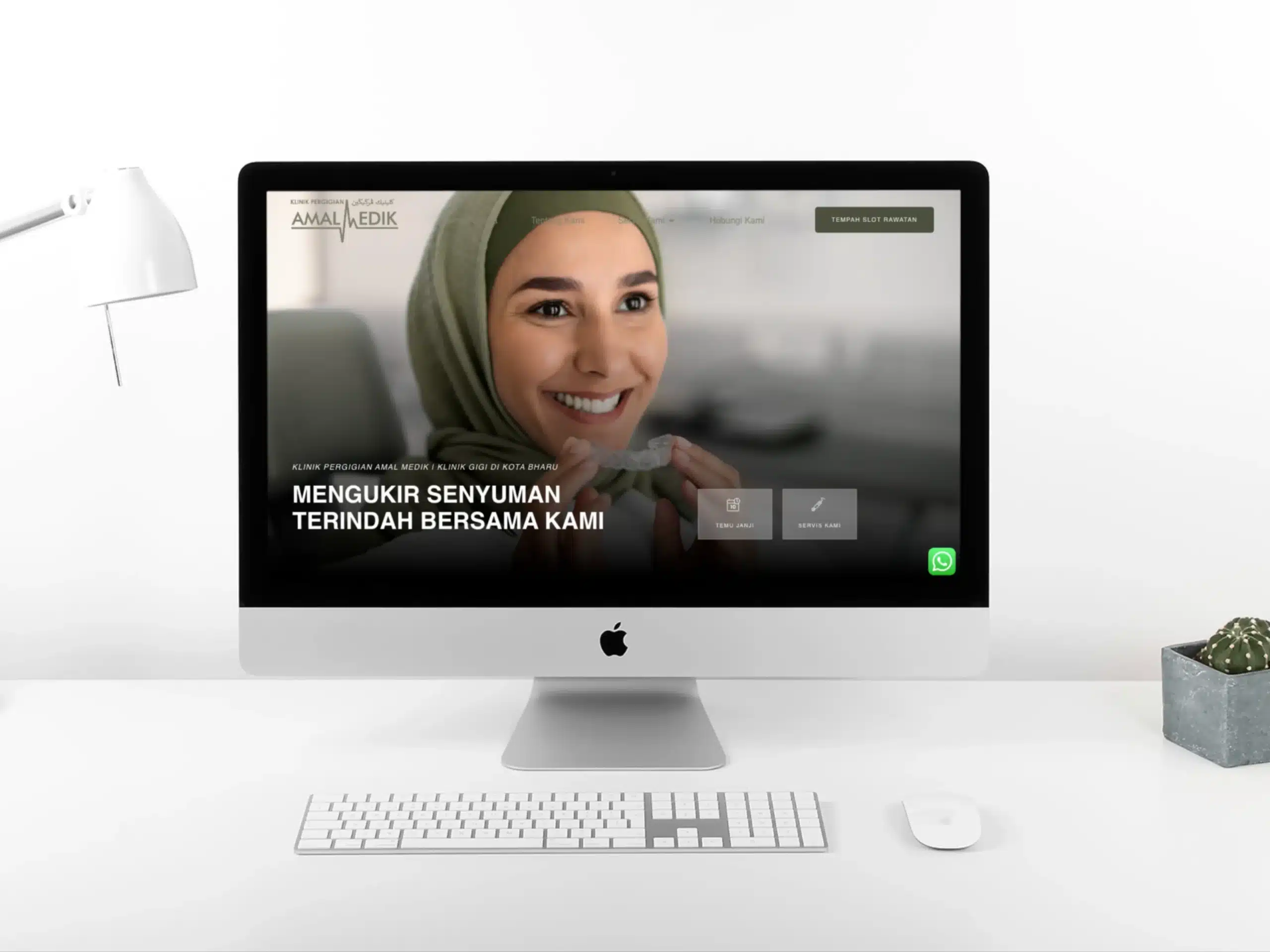 Pergigian AmalMedik — Website Design Case Study