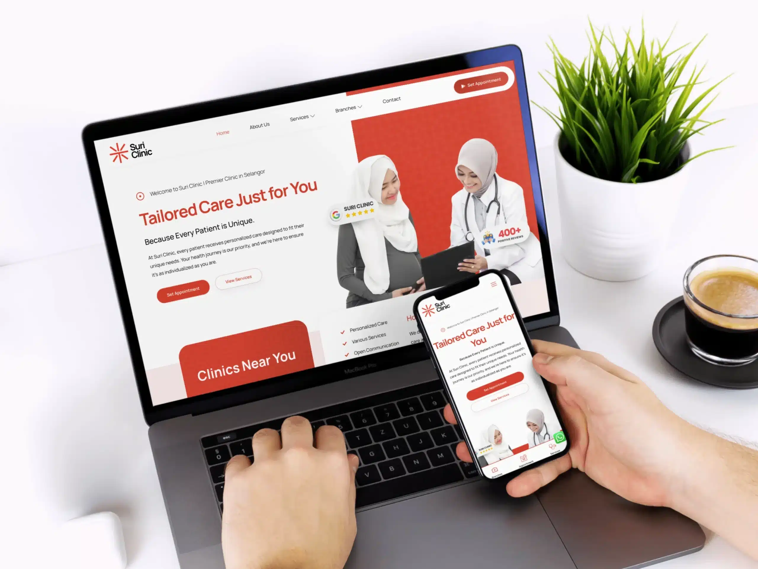 Suri Clinic — Website Design Case Study