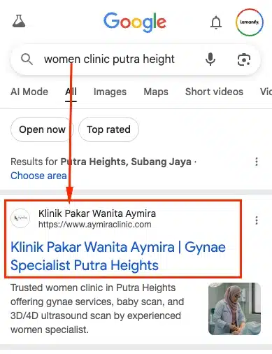 Google Search SEO Result Proof 10