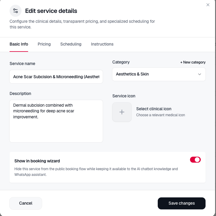LamaniHub Service Details