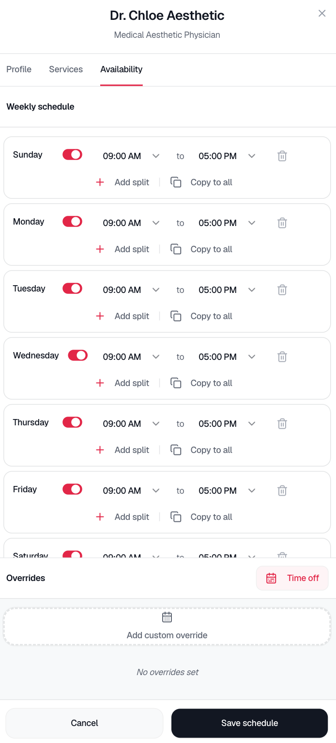 LamaniHub Doctor Availability Check