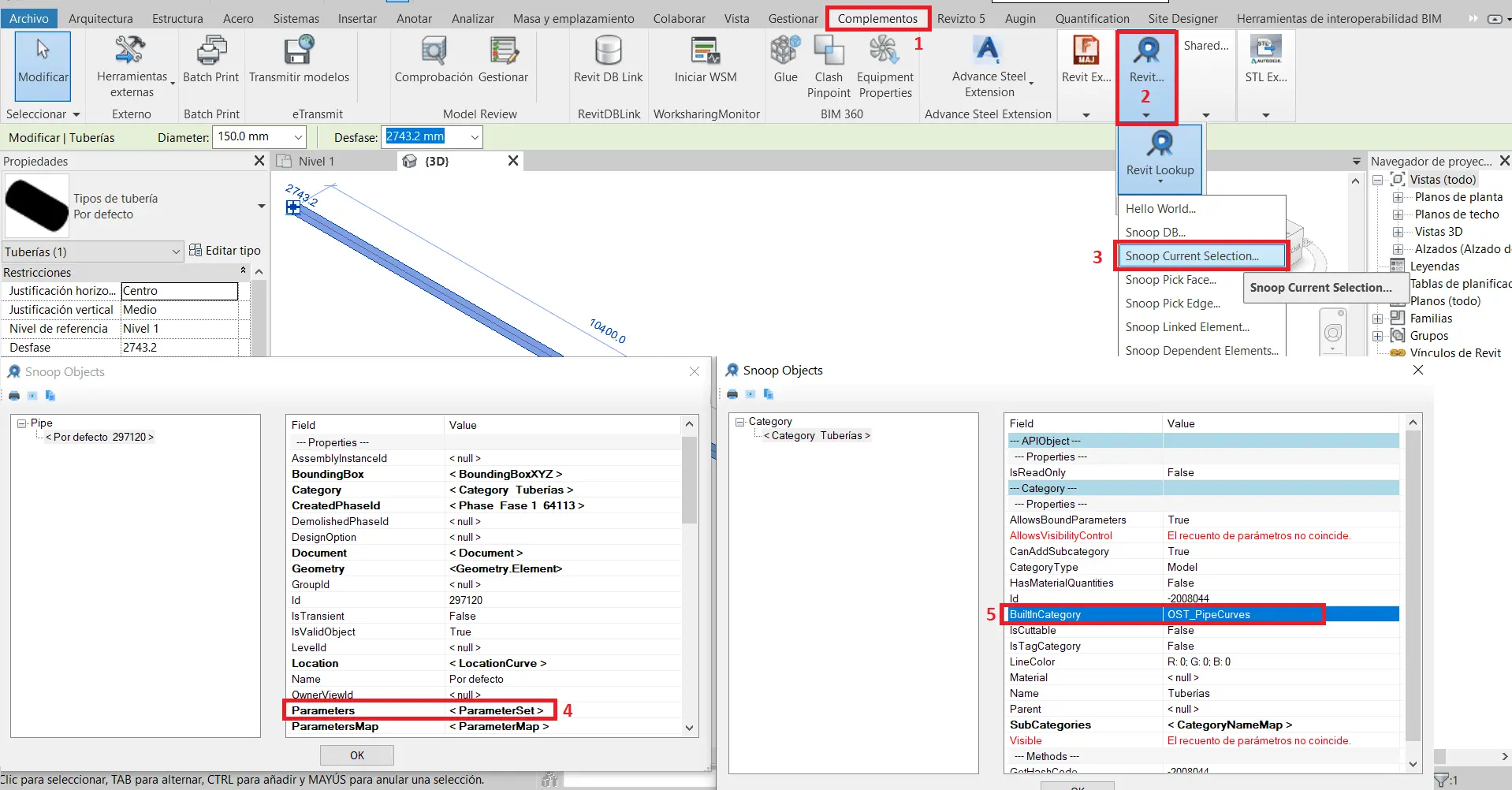 buildcategory con revit lookup