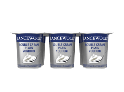 Lancewood double cream plain yoghurt multipack product image