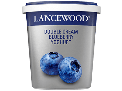 Lancewood double cream blueberry yoghurt product image