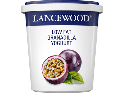 Lancewood low fat granadilla yoghurt product image