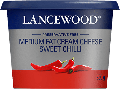 Lancewood medium fat sweet chilli cream cheese product image