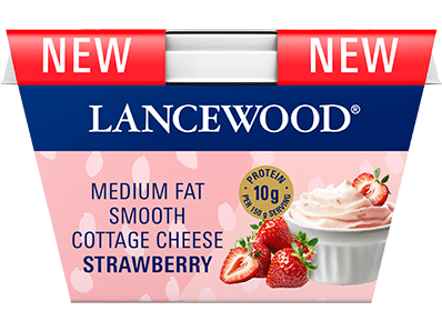 Lancewood Strawberry Cottage Cheese