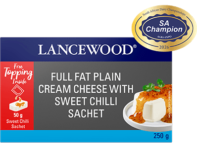 Lancewood medium fat cream cheese with sweet chilli product image