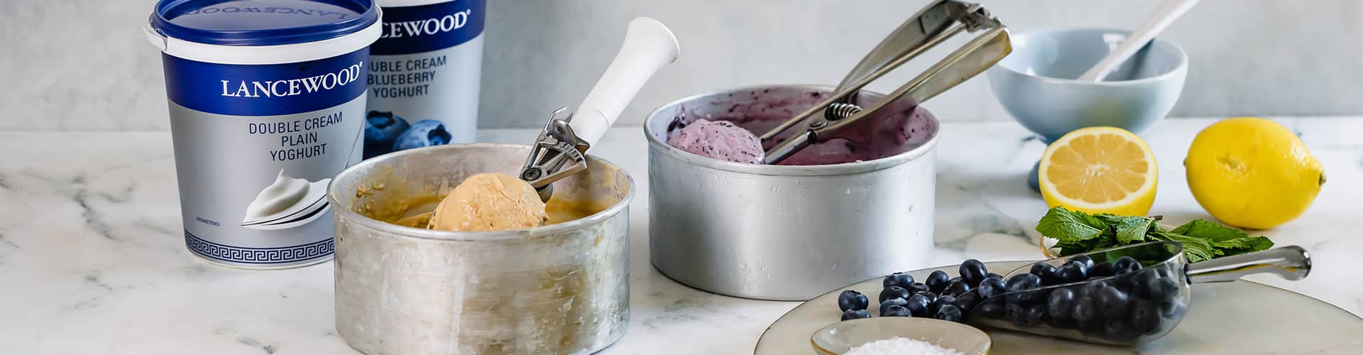 Lancewood Creamy Frozen Yoghurt 2-Ways
